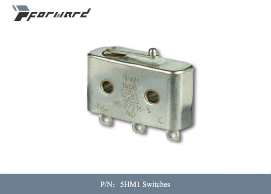 El interruptor básico de los interruptores de las piezas 5HM1 de la aviación funciona ENCENDIDO - (APAGADO), APAGADO - (ENCENDIDO)