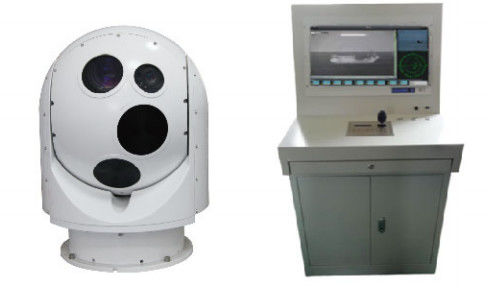 FW-16T Shipborne Optoelectronic Tracking System with 640x512/1920x1080 Pixel Detector and 1980x1080 Resolution Visible Light Camera for 90x Starlight Fog-Penetrating Imaging