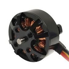 Potente motor eléctrico DC sin escobillas con diámetro de eje de 8 mm y par de 1.5 N.m, corriente máxima 41.6A