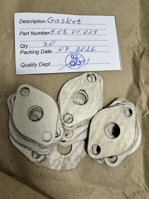 9B.07.04.002 Junta de sellado y anillo de sellado para brida de conducto de derivación de motor aeroespacial